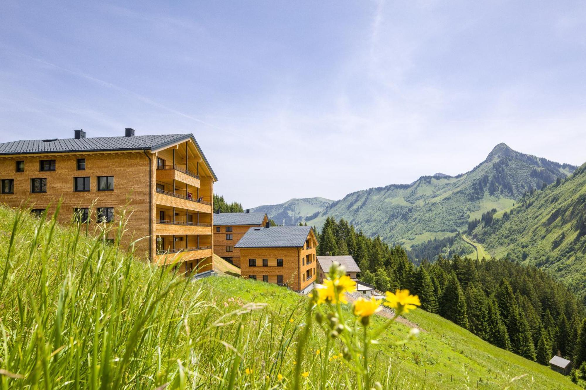 Alpenstolz Damuels Haus 4 - Stilvoll Urlauben In Den Bergen Apartment Exterior photo